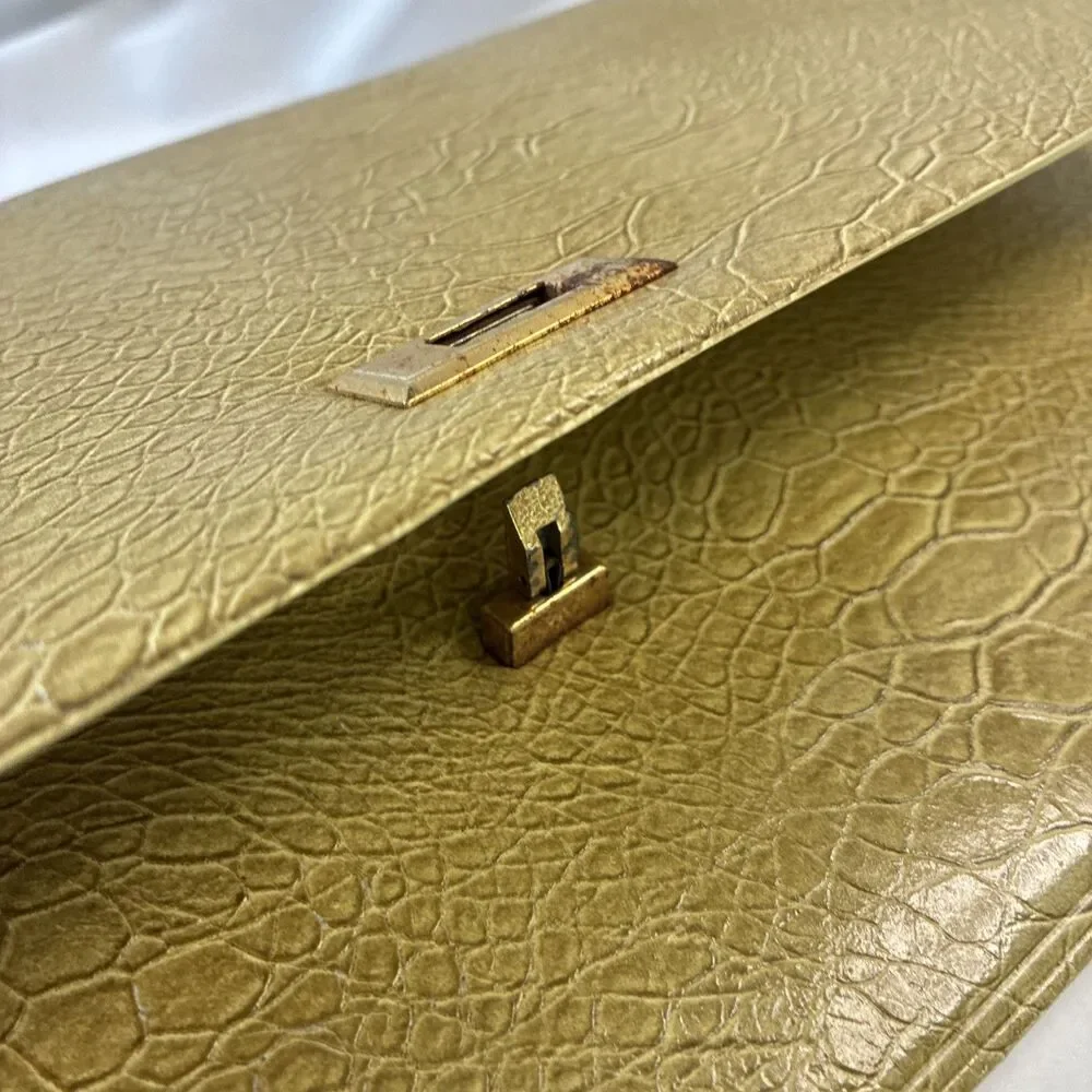 VTG 1970s Mirror Go Lightly Magnifying Lighted Makeup Mirror & Travel Case WORKS